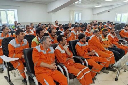 برگزاری جلسه توجیهی پرسنل معاونت خدمات شهری شهرداری گلپایگان