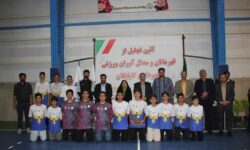 آیین تجلیل از قهرمانان مدال‌آور شهرداری گلپایگان
