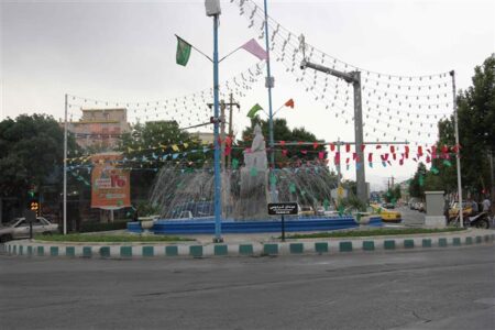 حال و هوای گلپایگان غدیری شد؛ فضاسازی گسترده شهری به مناسبت عید ولایت