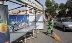 موكب خدمت‌رسانی شهرداری گلپایگان، میزبان جاماندگان اربعین حسینی.
