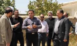 بازدید میدانی مسئولان از پروژه‌های عمرانی شهرداری گلپایگان