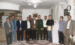 دیدار مجموعه مدیریت شهری گلپایگان با قهرمانان نام‌آور شهرستان برگزار شد.